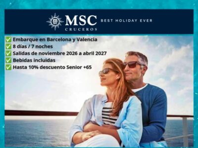 MSC Sinfonia: el Mediterráneo desde 511 €