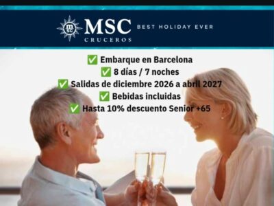 Itinerario MSC World Asia – Mediterráneo